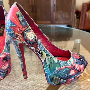 TAYLOR SAYS Mermaid heels *rare*